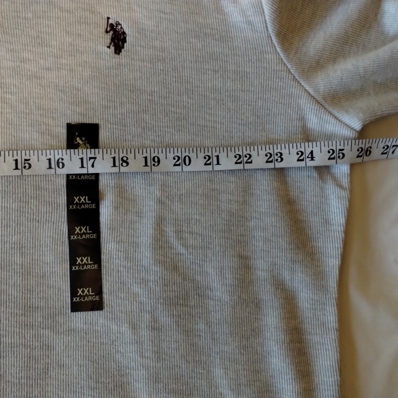 Men's U.S. Polo Assn. Flatback Quarter-Zip Long Sleeve Pullover - NWTs - Picture 7 of 7